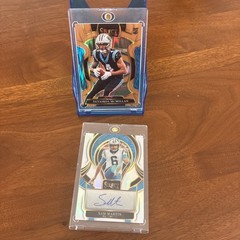 2025 Panini Select-Premier Level Tetairoa McMillan Copper Shock Prizm 584/899