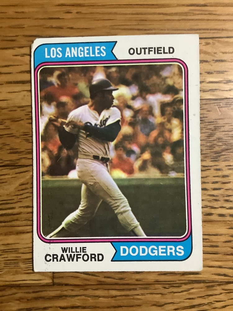 1974 Topps – Willie Crawford #480