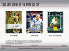 2026 LEAF GLORY OF THE GAME SOCCER HOBBY BOX – BRAND NEW – FREE SHIPPING 🔥🔥🔥