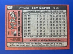 ⚾ 1980 Topps / Burger King Baseball Base Card #10 Tom SEAVER ⚾