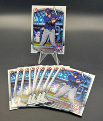 2025 Bowman Draft Josiah Hartshorn 1st Bowman Paper Lot x10 Chicago Cubs BD-21