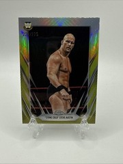 2026 Topps Chrome WWE STONE COLD STEVE AUSTIN #7 Yellow Refractor 220/275