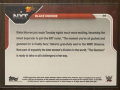 2025 Topps Now WWE #69 Blake Monroe NXT