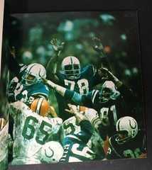 1972 NFL Action 72 Sunoco Stamp Album Unused with Stamp Sheets VG/EX