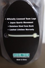 NEW- College Michigan Wolverines Unisex Game Time Watch Black Adjustable Straps