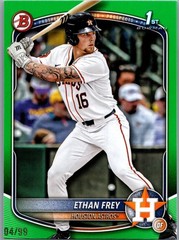 2025 Bowman Draft #BD-67 Ethan Frey Green Border #/99