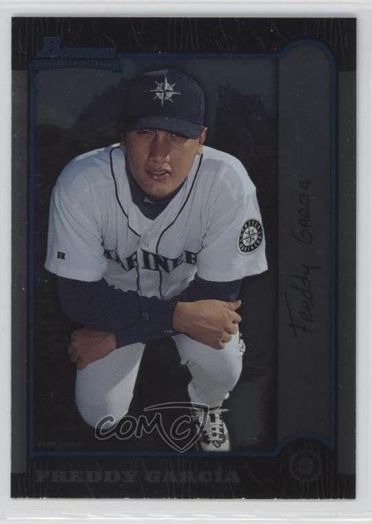 1999 Bowman International Freddy Garcia #404 Rookie RC 3f4