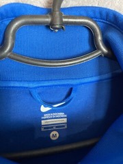 Queens Park Rangers QPR Training Jacket WIth Zipped Blue nike Mens Size M