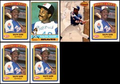 Ralph Garr Atlanta Braves (6) Card Lot – Running Low – Final Chance to Order …