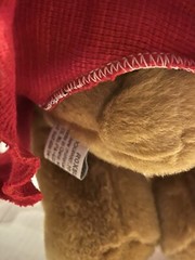 MLB Cardinals Cheer Leader Bear 16” Point 4.0 With Stand Official Merchandise