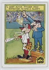 1976 Funky Facts Weird World of Baseball In a Trance #2 0kb5