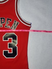 Chicago Bulls Scottie Pippen #33 1997 Hardwood Classics Red Jersey Size Mens XS