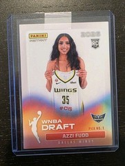Azzi Fudd 2026 Panini Instant WNBA Draft Night Rookie Card DN-1 RC #1 Pick