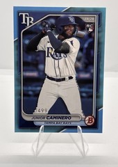 2024 Bowman – Junior Caminero #20 Sky Blue Border /499 (RC)