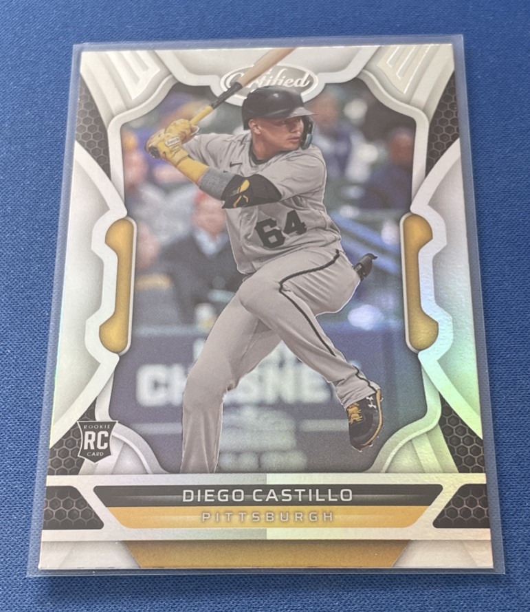 2022 Panini Chronicles Certified #37 Diego Castillo RC Pittsburgh Pirates