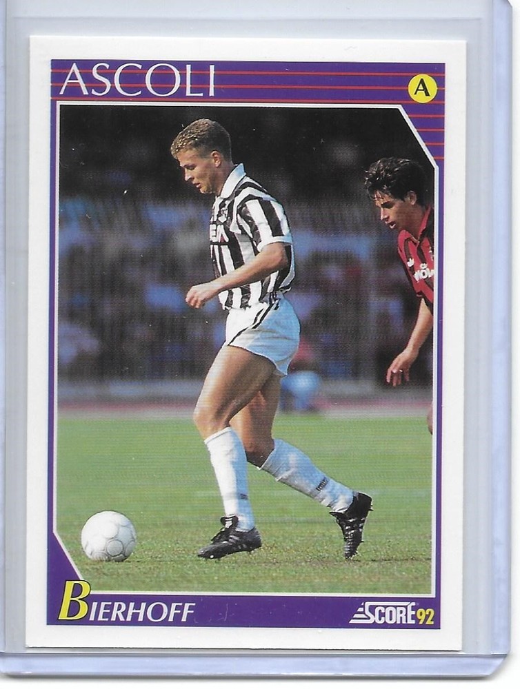 1992 Score Italian Soccer Trading Cards – Baggio Batistuta Zola Maldini Vialli