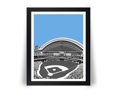 TORONTO BLUE JAYS Rogers Centre Photo Print Stadium Skyline 8×10 11×14 16×20 WBN