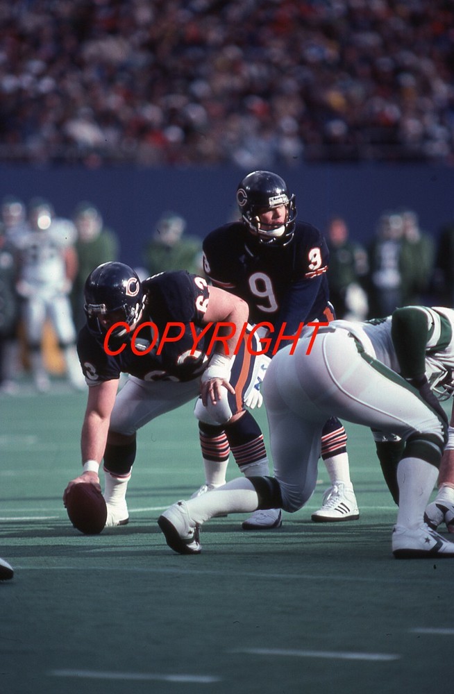JIM McMAHON – CHICAGO BEARS – Vintage 35mm Football Slide 4.3a*