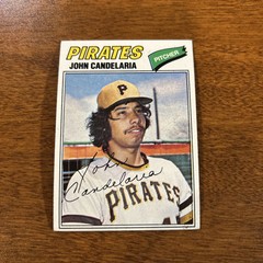 1977 Topps # 510 John Candelaria Card Pittsburgh Pirates A71