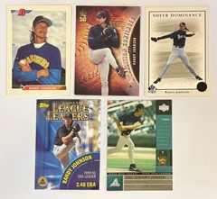 Randy Johnson – 30 Different Cards – 1990 to 2002 – NrMt or Better – See List