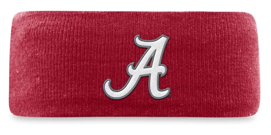 NCAA Alabama Crimson Tide Adult Top Of The World Knit Sweat Band Head Band NEW!