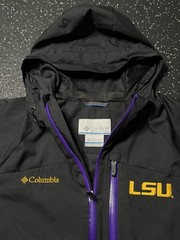 Columbia Men&rsquo;s LSU Tigers Flash Challenger II Windbreaker Jacket MENS MEDIUM