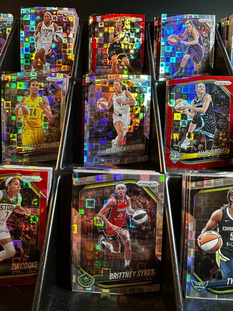 2025 Panini WNBA PRIZM Silver & Red Pandora Singles YOU PICK + COMPLETE YOUR SET