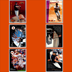 Cal Ripken Jr. Lot (50) Cards Orioles Topps HOF 90s Baseball Collection Set