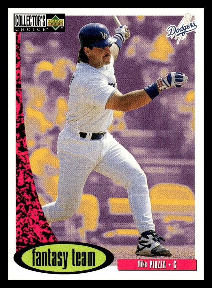 1996 Collector&rsquo;s Choice #272 Mike Piazza Los Angeles Dodgers