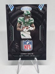 2022 Panini Certified – Corey Davis #MM-CD Black 1/1 ONE OF ONE NFL SHIELD!