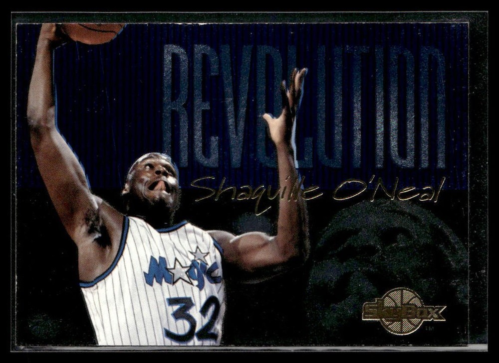 1994-95 SkyBox Premium #R6 Shaquille O&rsquo;Neal Revolution