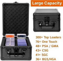 Graded Card Case Upgraded Sports Card Storage Box Waterproof Trading Card Holder