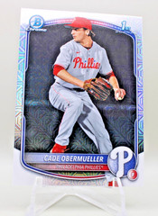 2025 Bowman Draft Chrome Cade Obermueller #BDC-80 Mojo Refractor