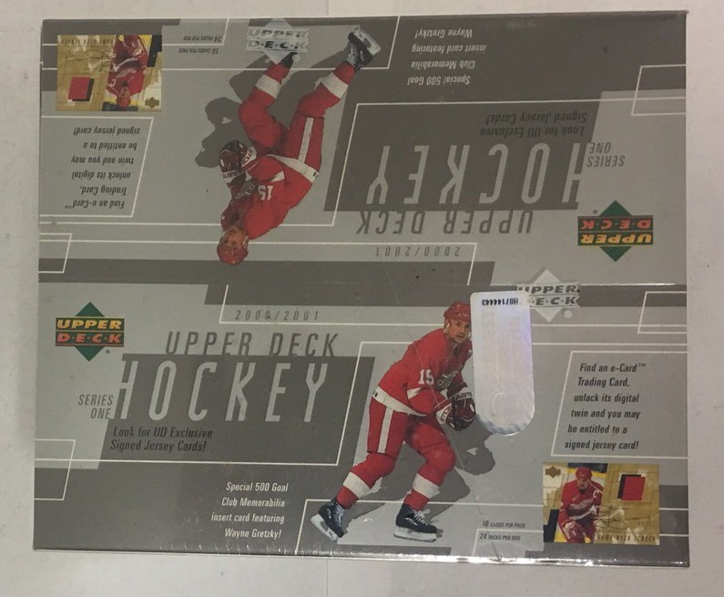 2000-01 Upper Deck Series 1 Retail Hockey Box Factory Sealed 24 Pack