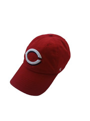 Cincinnati Reds Franchise Logo, 47, Red Cap, Size Small/Medium Fitted Hat, MLB