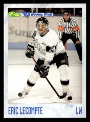 Classic Games, Inc – Eric Lecompte Ice Hockey card Raw Trading Card