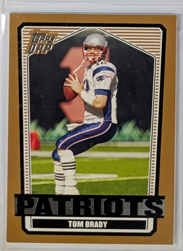 2007 Topps DPP Tom Brady #4 HOF New England Patriots