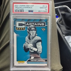2021 Panini Instant NFL – Captains Trevor Lawrence #C12 /723 (RC)