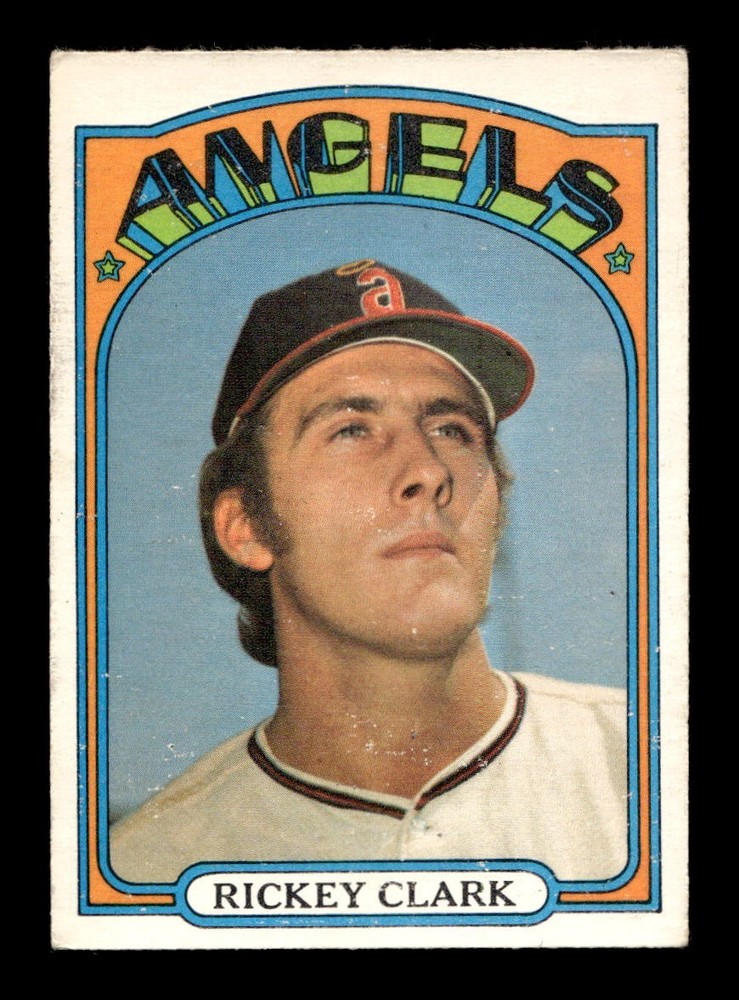 1972 O Pee Chee OPC #462 Rickey Clark Angels VG-EX+ *7j