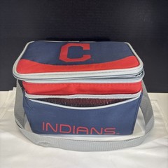 Cleveland Indians Insulated Lunch Bag 9x7x7 Inches Logobrands MLBP Free Shipping