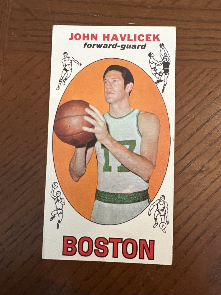 1969 Topps Tall Boys John Havlicek #20 HOF Celtics Lefend! Rookie RC VG PLUS