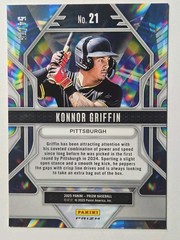 2025 Prizm Konnor Griffin Blue Pulsar Prizmatic /75 #21 Pittsburgh Pirates