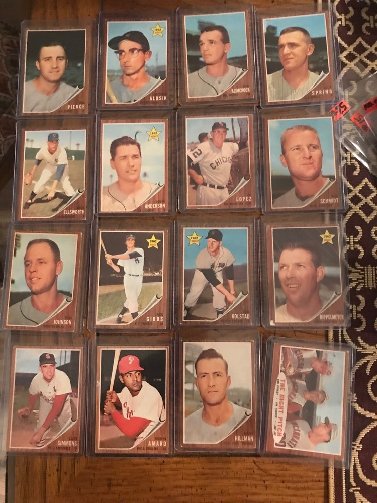 Jack Spring 1962 Topps (Sale Is For Card In Title) (19,230