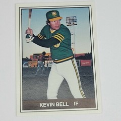 1982 Tacoma Tigers Minor League TCMA #13 KEVIN BELL