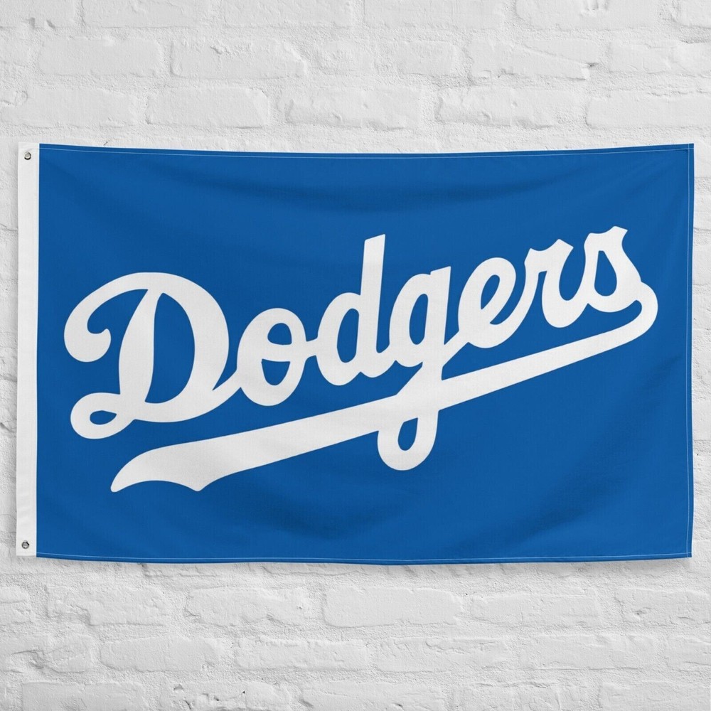 Los Angeles Dodgers Premium 3×5 ft Flag LA MLB Baseball Banner