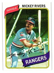 1980 Topps – #485 Mickey Rivers