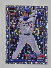 2026 Topps Series 2 – 1991 Topps Baseball Shohei Ohtani #91B2-1 Crackle Foil