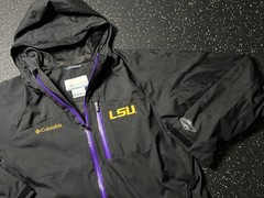 Columbia Men&rsquo;s LSU Tigers Flash Challenger II Windbreaker Jacket MENS MEDIUM