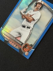 2025 Bowman Draft – Colin Yeaman 1st True Blue Refractor #023/150 – Orioles