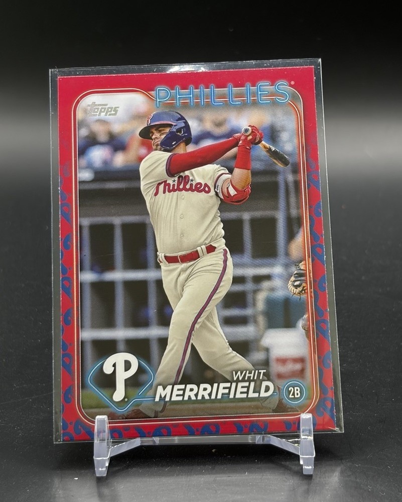 2024 WHIT MERRIFIELD TOPPS TEAM LOGO BORDER #661 (PHILLIES)